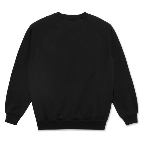 Polar No Comply Default Crewneck Sweatshirt - Black - Streetart.fr